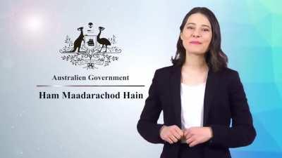 Can anybody inform the Australian Government about what they just said?