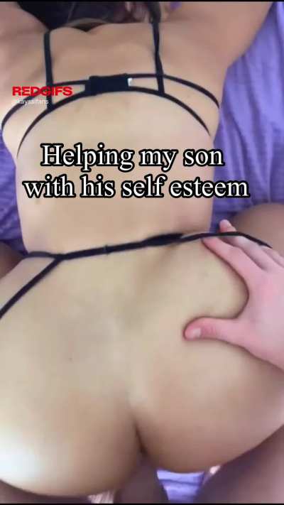 Helping my son with his self esteem wasn’t that difficult