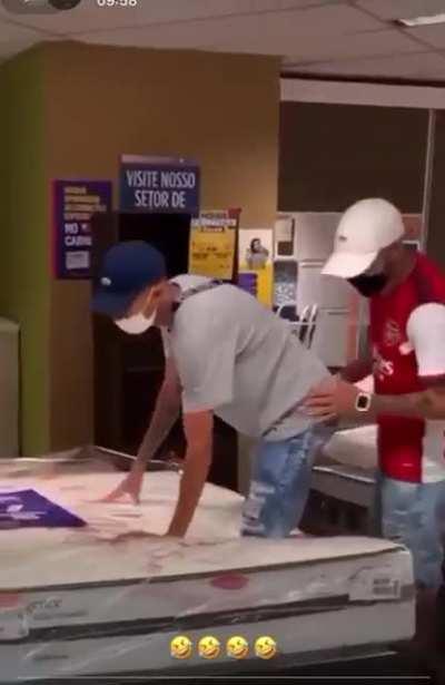 Does anyone want to go bed shopping with me?