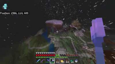 Forgot my wings, so my beautiful water bucket comes in clutch