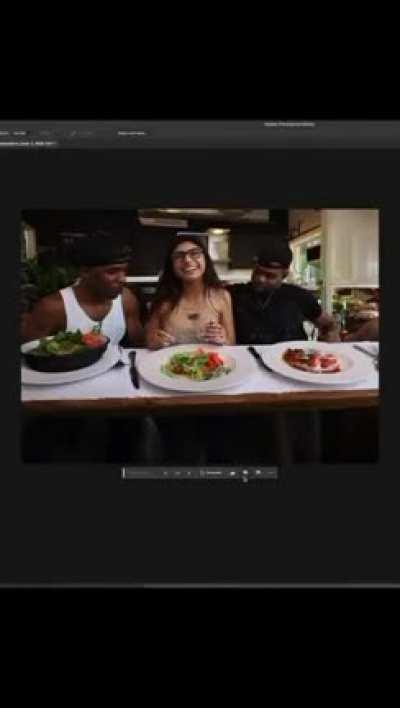 A little AI from Adobe Generative Fill