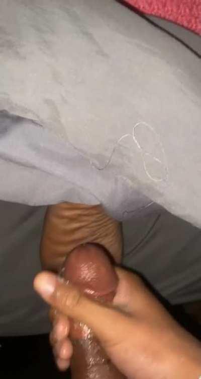 I came on my aunt sleeping soles