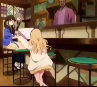 cute anime moment