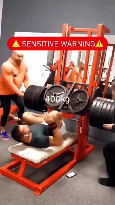 Another Leg Press Accident 