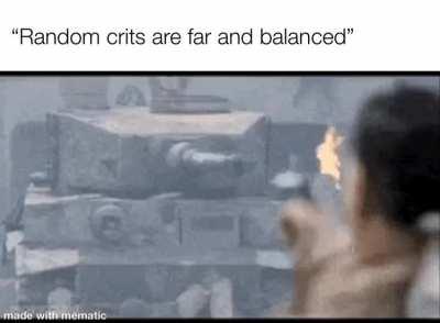 Random crits be like…