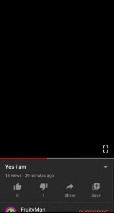 The FruityMan dude from earlier has something to say to us