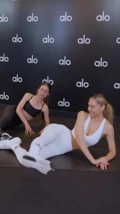 Looks best when she is in her workout attire