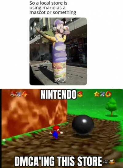 I hope they don't actually DMCA this store