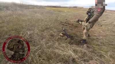 Ru POV: Russians using a new silent mortar in Ukraine
