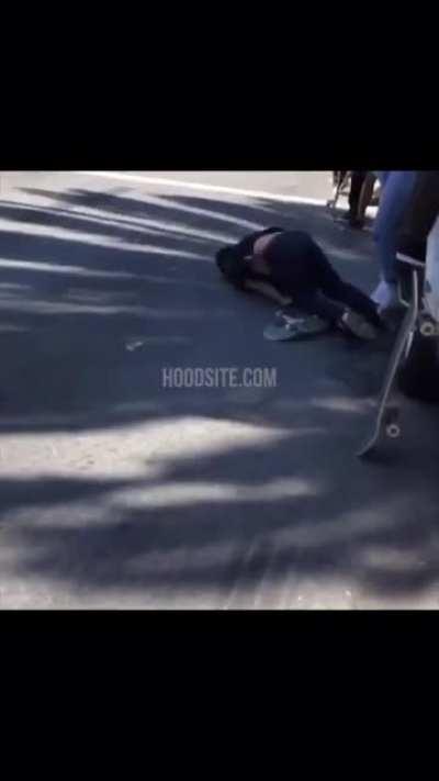 Didn't even move his arms