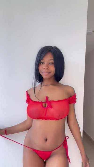 I love sitting on top while you stretch my holes