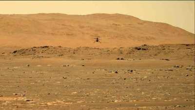 Another downlink brought more frames: Here's Ingenuity's second flight in full, in real-time!