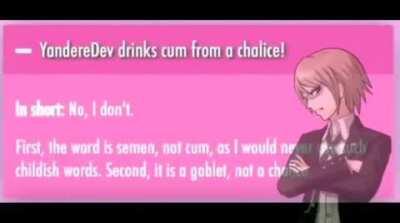 YANDEV IN DANGANRONPA??? YANDEV IS BYAKUYA?? AT 3 AM??😳😳😳😳