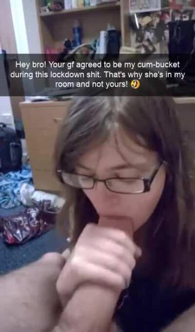 You'd been wondering where she was.. [Gf/Brother]