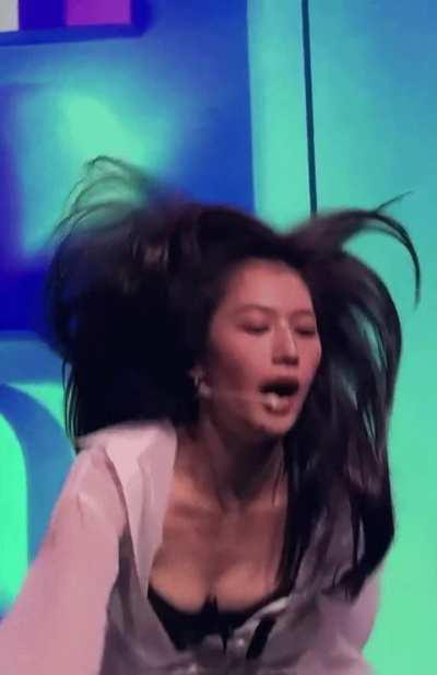 This girl never fails to make my cock raging hard. I just wanna fuck her so hard that her boobs will be bouncing and slapping at each other