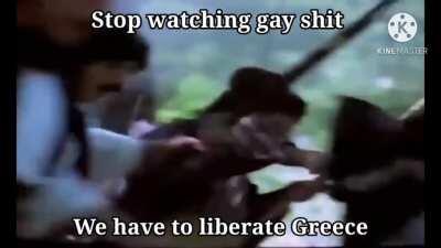 Greek Independence Day 200 years. GG stay mad roaches 😎