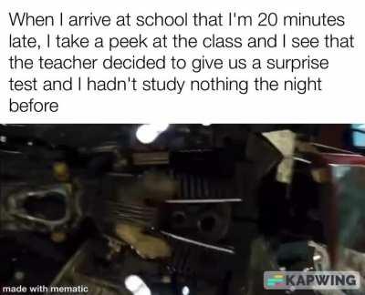 I’ll be one or two hour late