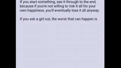 I found one of Andrew's deep philosophical 4chan posts...