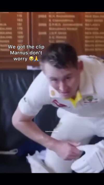 Marnus got bootied so hard in this 😭