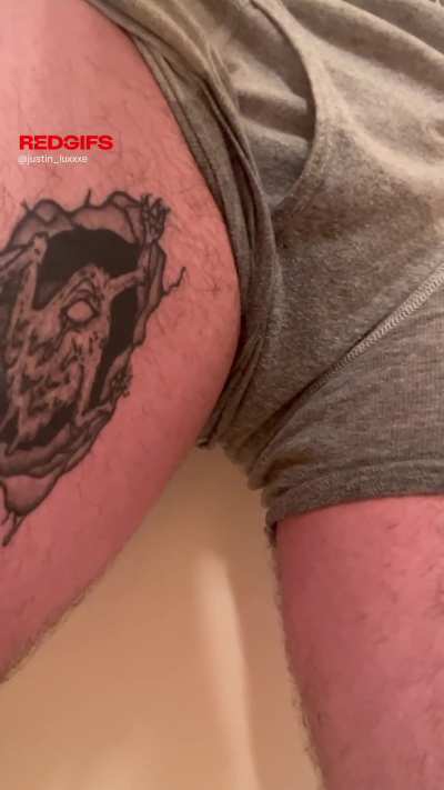 Peed again in already wet boxers