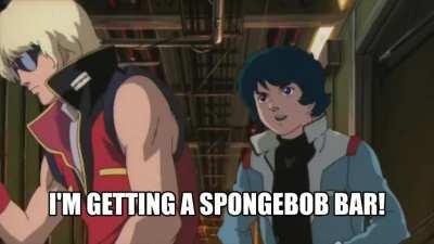 The newtype boys sense an incoming ice cream truck. (Be gentle first meme i ever made)