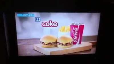 The worst time to put a commercial ever