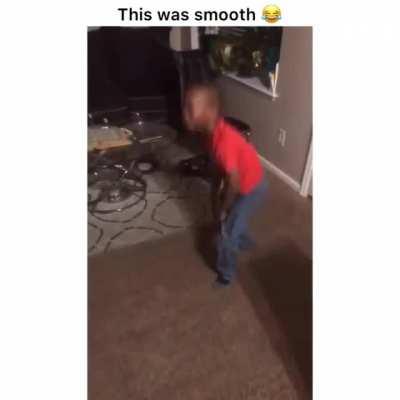 The second one was too smooth😂