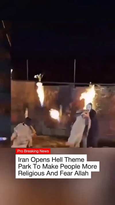 Iran opened a theme park thoughts?