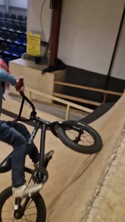 Working on his steeze