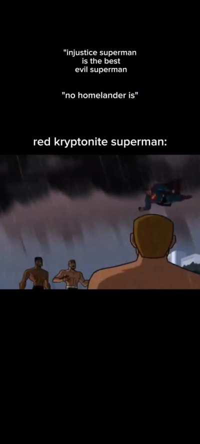 I don't want evil superman to kill, just make him a jerk