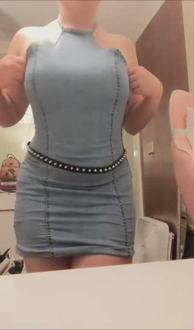 I like to wear clothes that are easy to take out on first dates, I hope you don't mind.