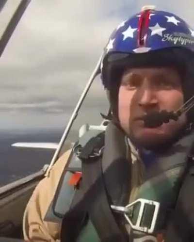 The look on his face