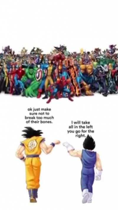 Goku rule Vegeta