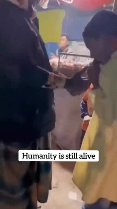 Humanity is still alive 