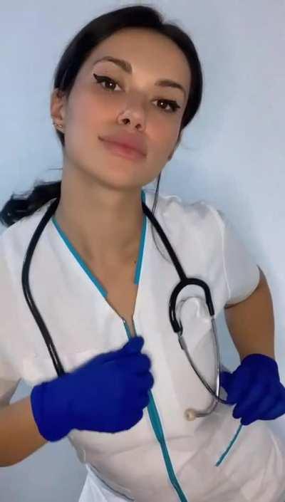 Come and see my dirty naughty nurse video before my patients need me ![f]