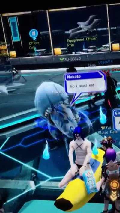 Check out Block 69 on Ship 2!! We don’t bite.. just he does..