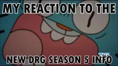 My reaction to the new season 5 information