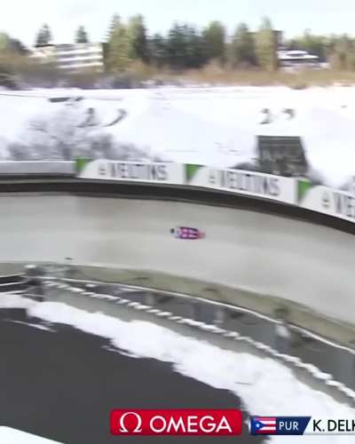 Kellie Delka (BMW IBSF World Cup 2021/2022 - Women's Skeleton Bobsledding)
