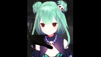 Rushia meets Tall Vampire Lady from Resident Evil 8