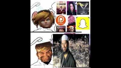 Draven taking a shower