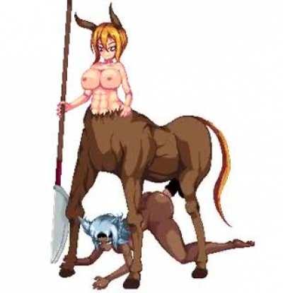 Centaur Futa stuffing cute gal
