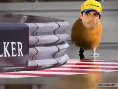 Carlos Sainz at Monaco GP 2019