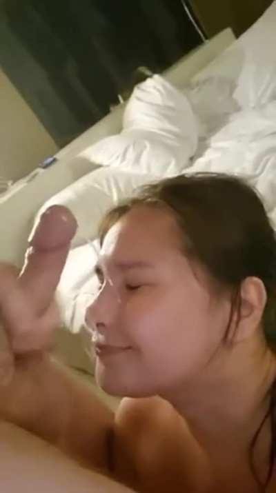 Always happy when i got my daily facial shot 🤭#seeyoutomorrow