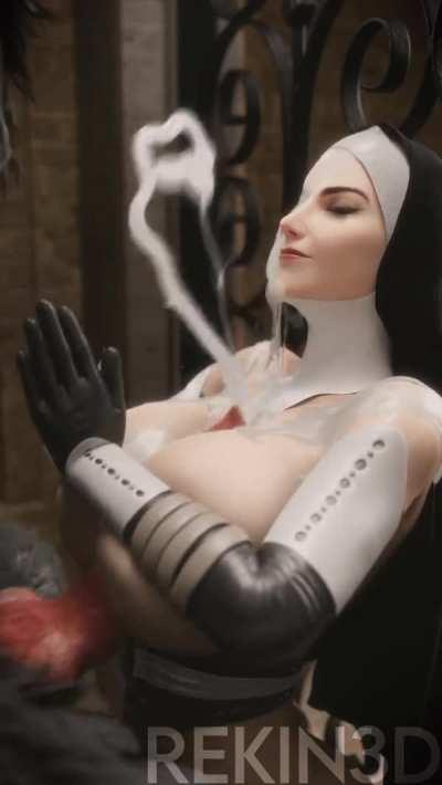 Holy knotty paizuri (rekin3d)