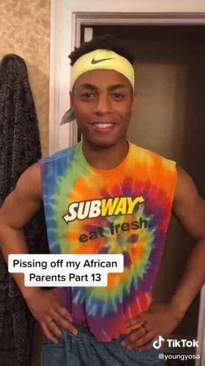 African parent dying inside