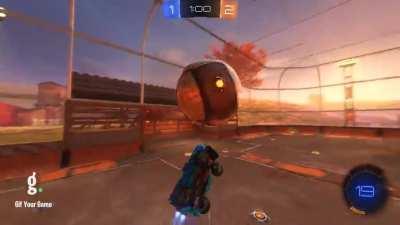 So, today I was messing around with my bronze friend, and well, I got a pogo off of him into a flip-reset. (Casual)