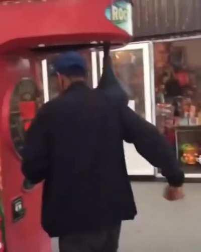 Bro thought the bag was a warm up💀