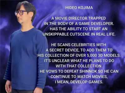 Mortal Kojima (via @Murdoink on Twitter)