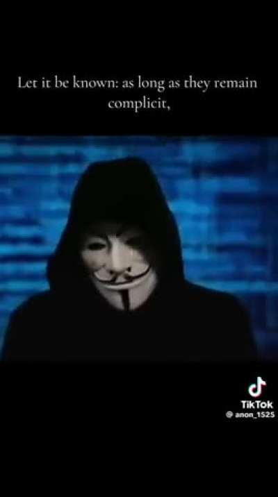 Anonymous claims 2024 election results manipulated