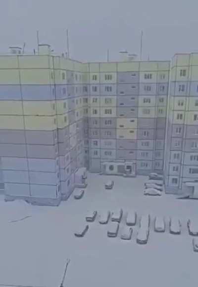 Today’s snowing in Norilsk